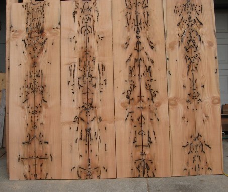 Recycled Bookmatched sets-Trinity River Marine